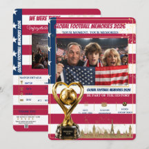 Globala Minnen från Fotboll 2026 Kort