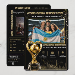Globala Minnen från Fotboll 2026 Kort