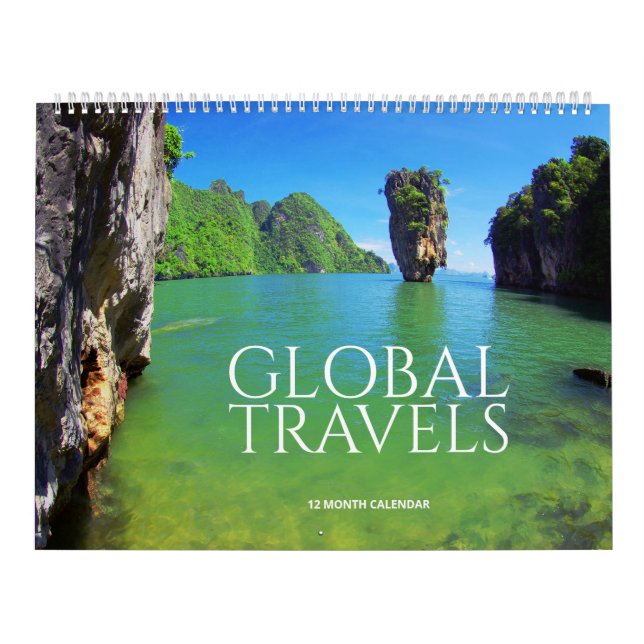 Globala resor kalender (Omslag)
