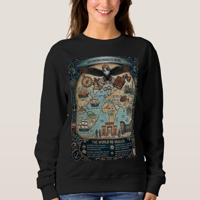 Globala Utforskningskrönikor T Shirt (Framsida)