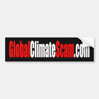 GlobalClimateScam bildekal