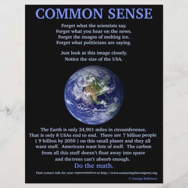 Globalt 8,5-tums x 11-tums flygblad för uppvärmnin (Framsidan)