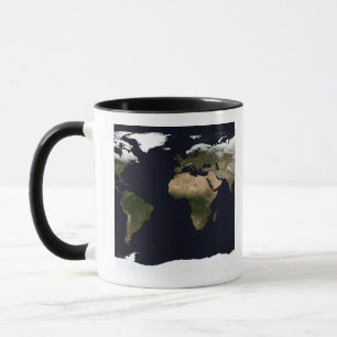 Globalt avbilda av vår värld mugg