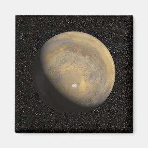 Globalt beskåda av Mars Magnet