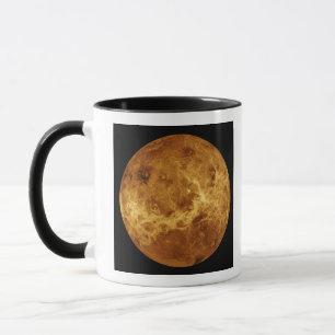 Globalt beskåda av ytan av Venus Mugg
