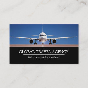 Globalt Resebyrå Agent Erbjudande Kort