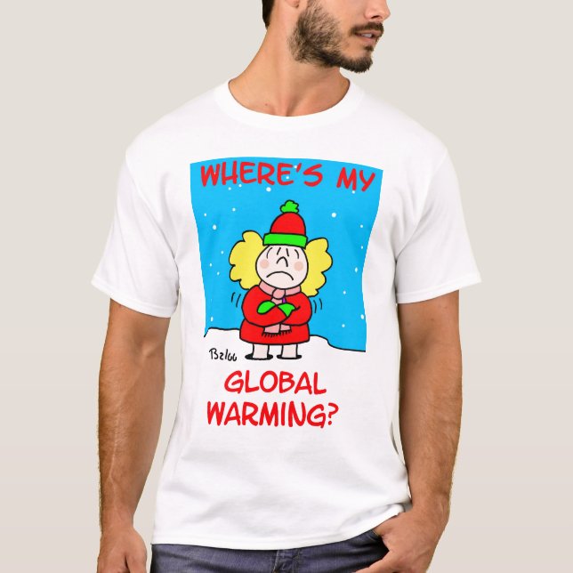 globalwarmingtshirt tee shirt (Framsida)