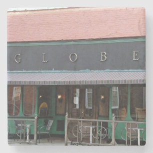 Globe AGeorgia Marble Stone Underlägg. Stenunderlägg
