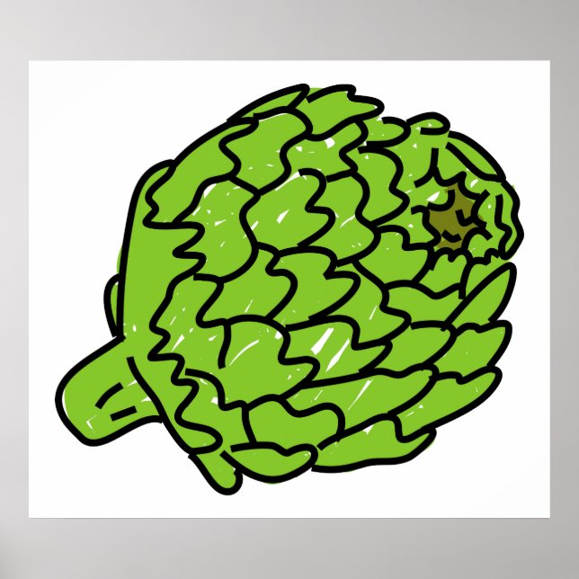 Globe Artichoke Poster (Framsidan)