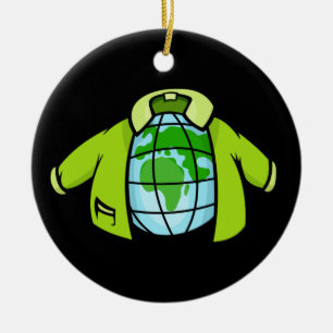 Globe Jacka Julgransprydnad Keramik