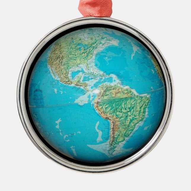 Globe Julgransprydnad Metall (Framsidan)