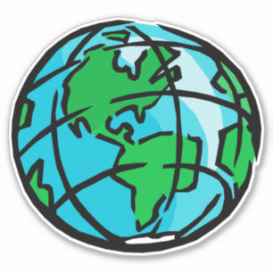 Globe Klistermärken