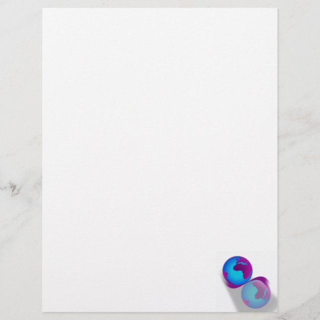 Globe Letterhead (Framsida)