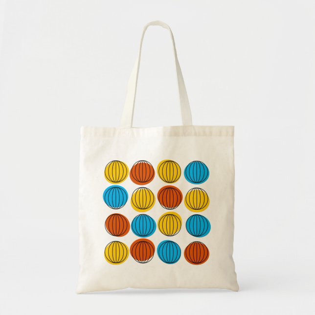 Globe Multi Square tobag Tygkasse (Framsidan)