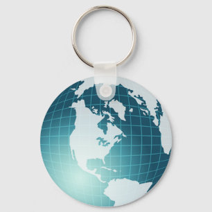 Globe Nyckelring