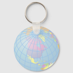 Globe Nyckelring