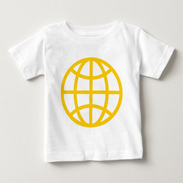 Globe Symbol - Amber Tee Shirt (Framsida)