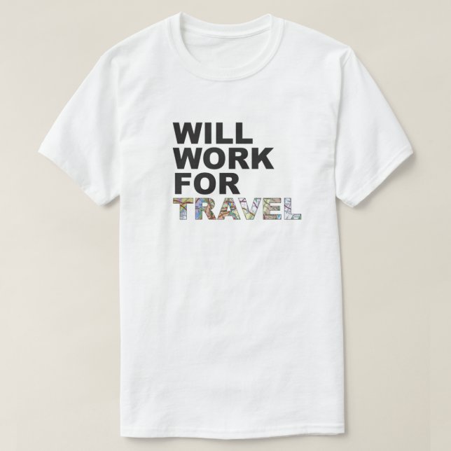 Globe Trekker Study Abroad Internationell Travel T-shirt (Design framsida)