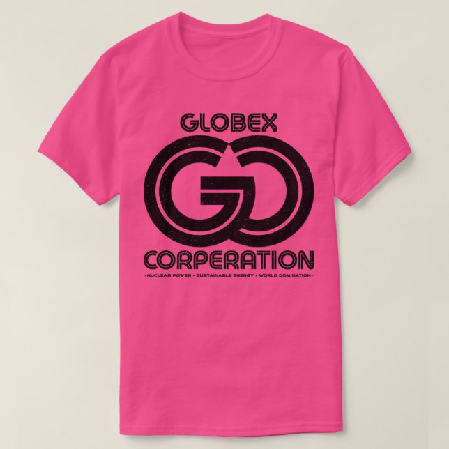 Globex Corp GCBlack RxTp T Shirt (Design framsida)