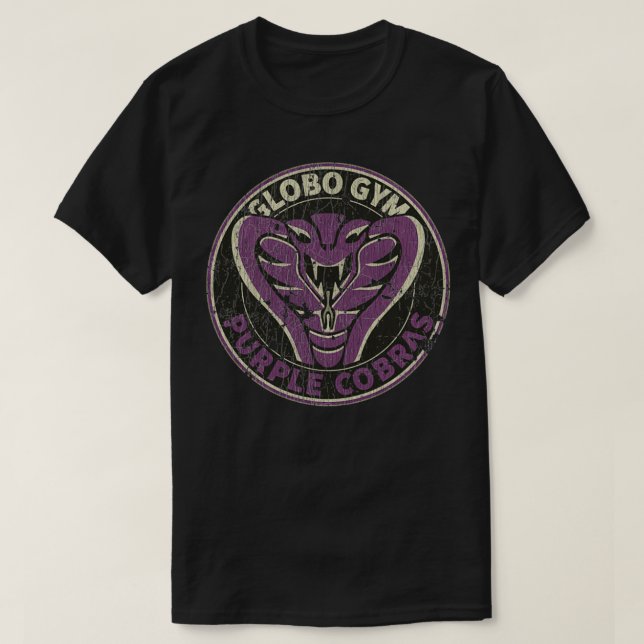 Globo Gym Purple Cobras 1  T Shirt (Design framsida)