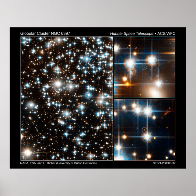 GlobularClusterNGC6397-2006-37 Poster (Framsidan)