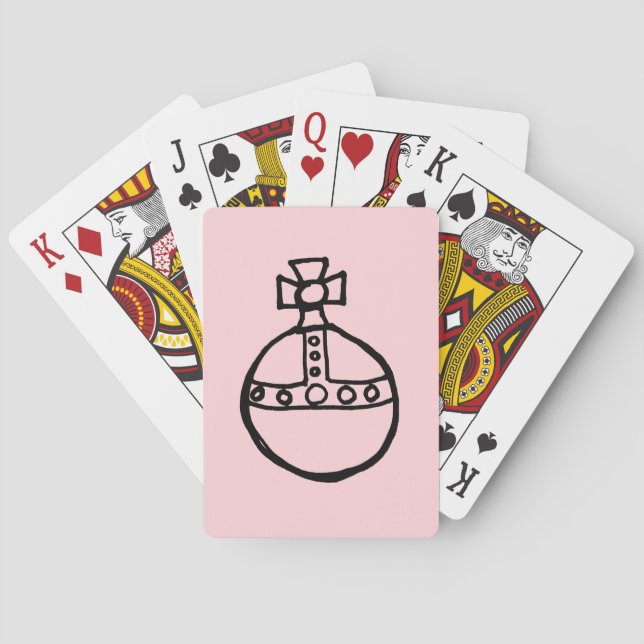 Globus Crucigar Casinokort (Baksidan)