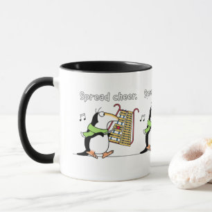 GLOCKENSPIEL PENGUIN "Spread Cheer" Sandra Boynton Mugg
