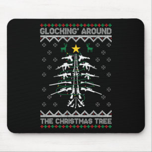 Glocking runt julgranen ful jul musmatta