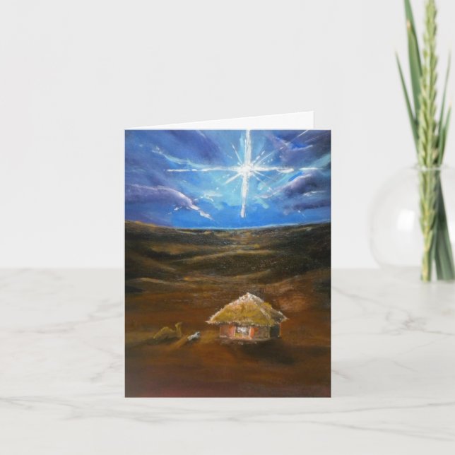 Glöd av säsongen helgkort (Framsida)