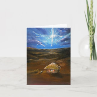 Glöd av säsongen helgkort