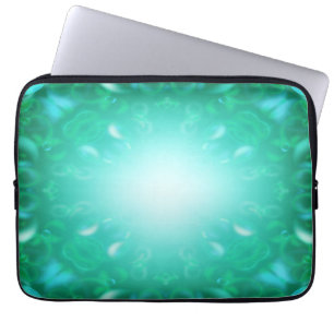 Glöd bubblar laptop fodral