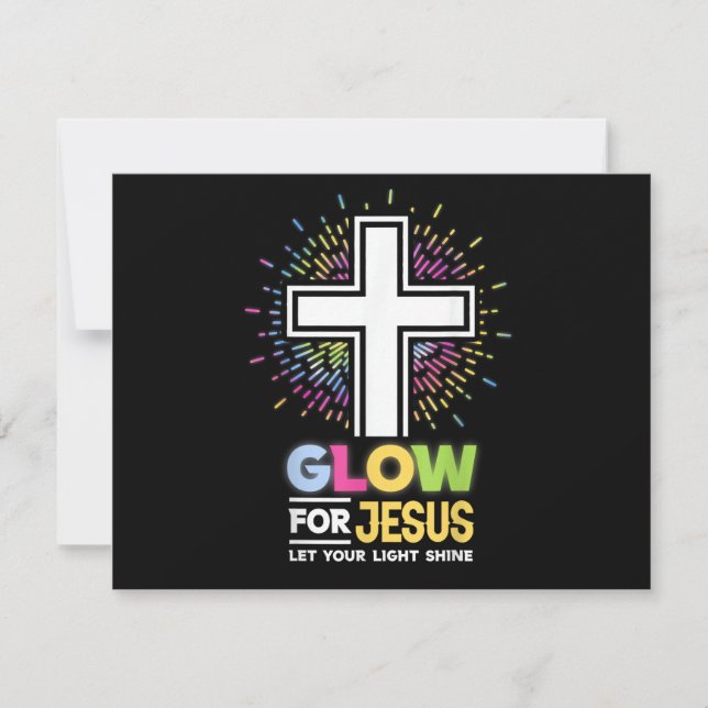 Glöd för Jesus kristen kors tee Jesus Kristus Bi (Framsida)