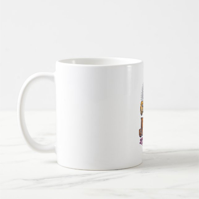 Glöd för Jesus Låt ditt ljus lysa Kristet Desi Kaffemugg (Vänster)