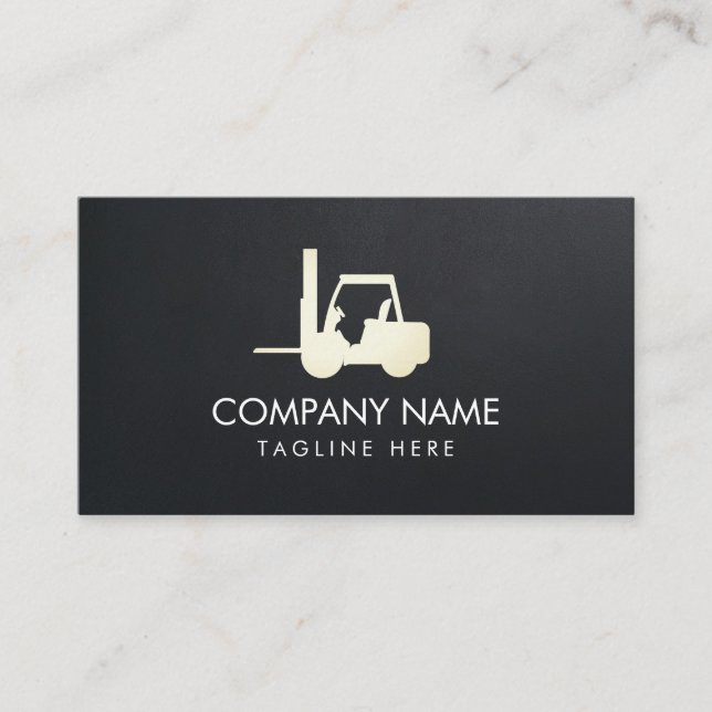 Glod Forklift, Logics - Professionell Visitkort (Framsida)
