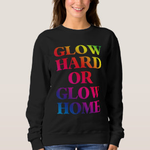 Glöd hårt eller glöd hemma 70-tal 80-tal Glöd 1 T Shirt