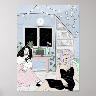 Glöd i den mörka takstjärnaaffischen poster