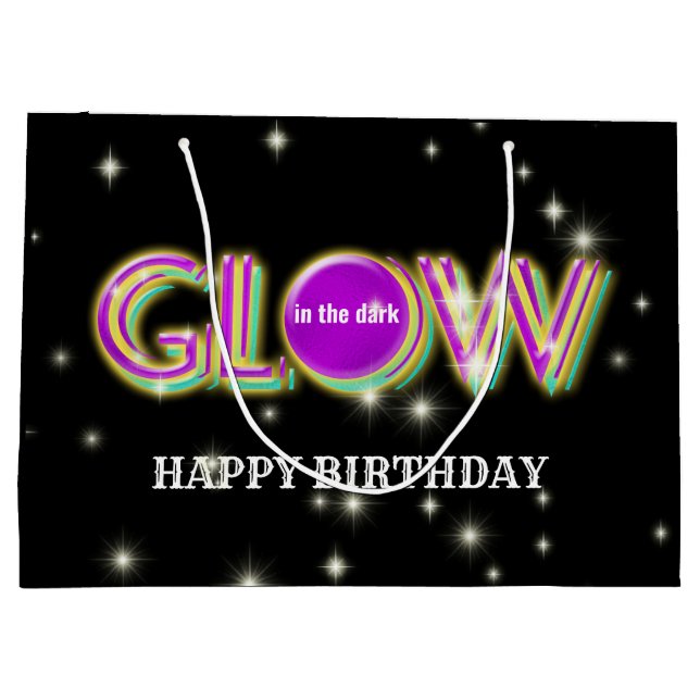 Glöd i det ljusa färgrikt för mörkt ungeneonparty (Baksidan)