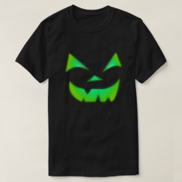 Glöd i Mörk grönt Jack o lantern-pumpan T Shirt