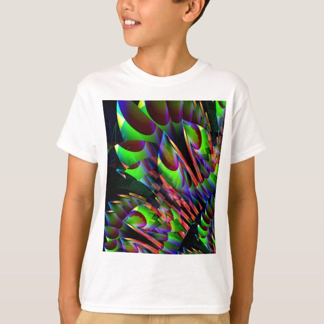 Glöd i mörken Abstract.JPG T-shirt (Framsida)