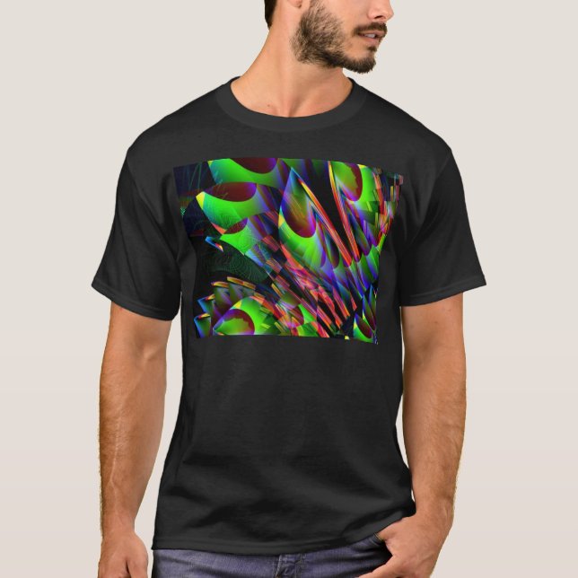 Glöd i mörken Abstract.JPG T Shirt (Framsida)