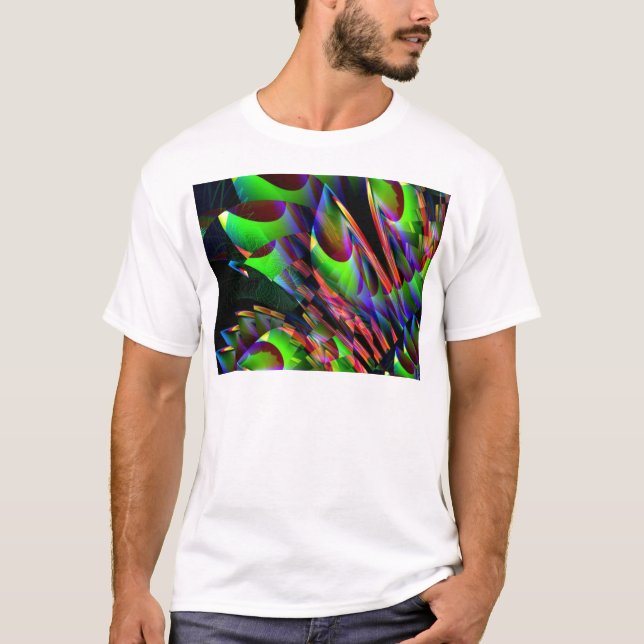 Glöd i mörken Abstract.JPG T Shirt (Framsida)