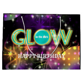 Glöd i mörken lurar neonfödelsedagsfestkrickan