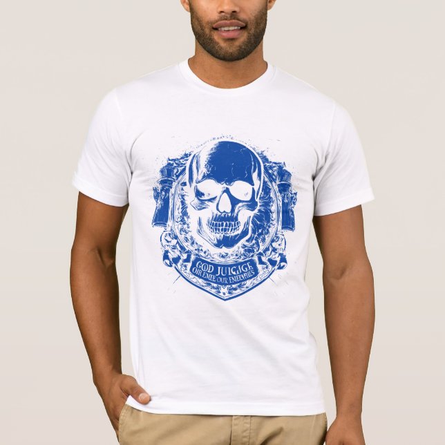 Glöd i Mörken Skeleton T Shirt (Framsida)
