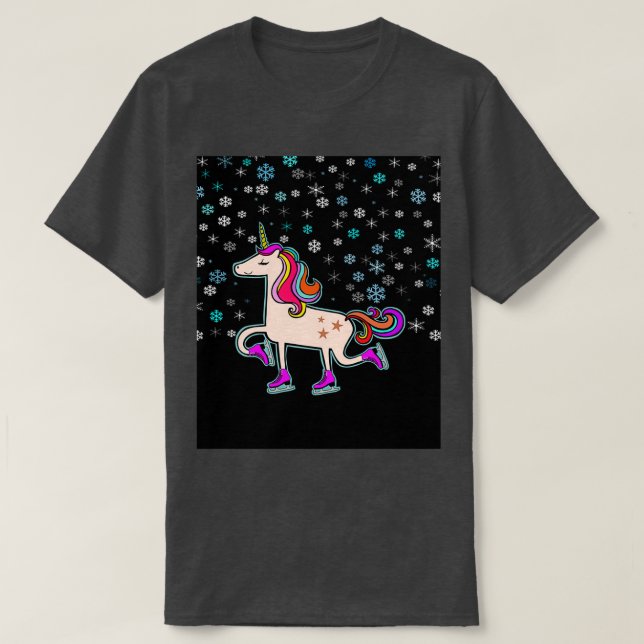 Glöd i Mörken Unicorn T Shirt (Design framsida)