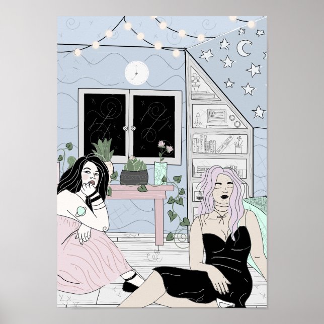 Glöd i mörkens takstjärnor poster (Framsidan)