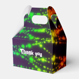 Glöd i mörkret Neonljus Party Gunstboxar Presentaskar