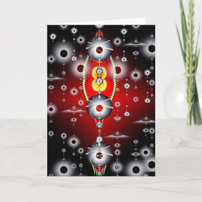 Glöd (kort) helgkort (Framsida)