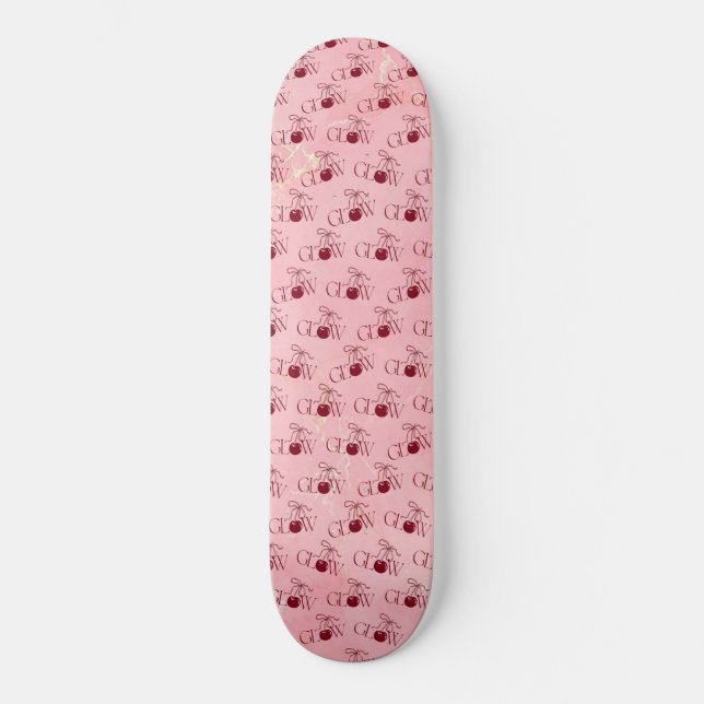 Glöd Mini Skateboard Bräda 18,5 Cm (Framsida)