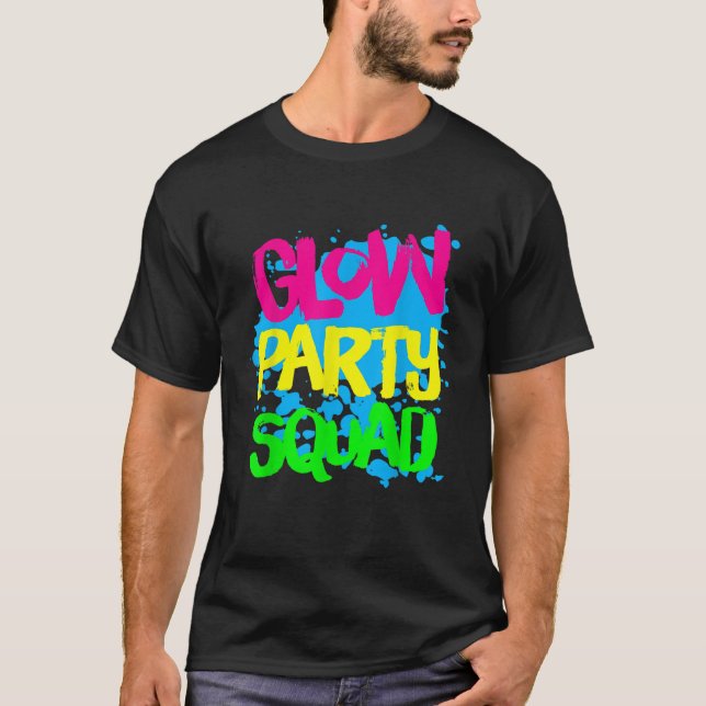 Glöd Party, fyrkantsfärgspridare för färgeffekt, g T Shirt (Framsida)