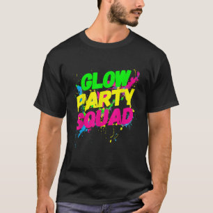 Glöd Party, fyrkantsfärgspridare för färgeffekt, g T Shirt